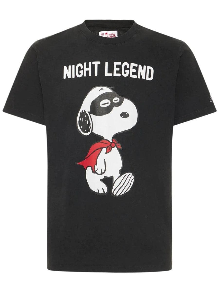 MC2 SAINT BARTH - T-SHIRT SNOOPY IN JERSEY DI COTONE STAMPATO - Vittorio Citro Boutique