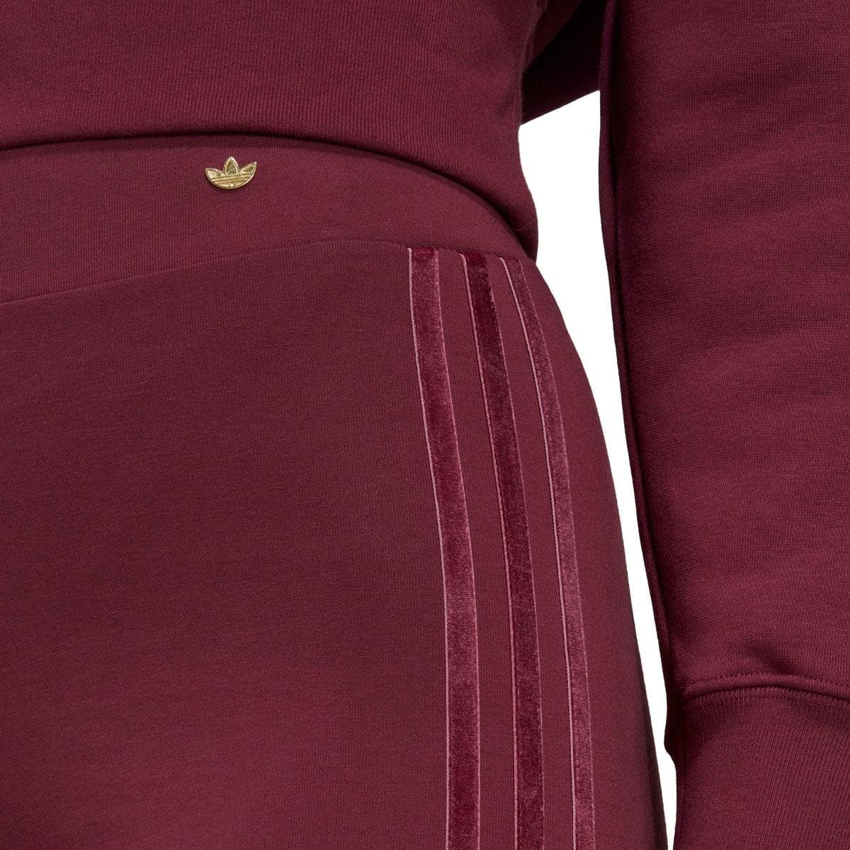 ADIDAS ORIGINALS - Tight with velvet stripes and trefoil rivet - Vittorio Citro Boutique