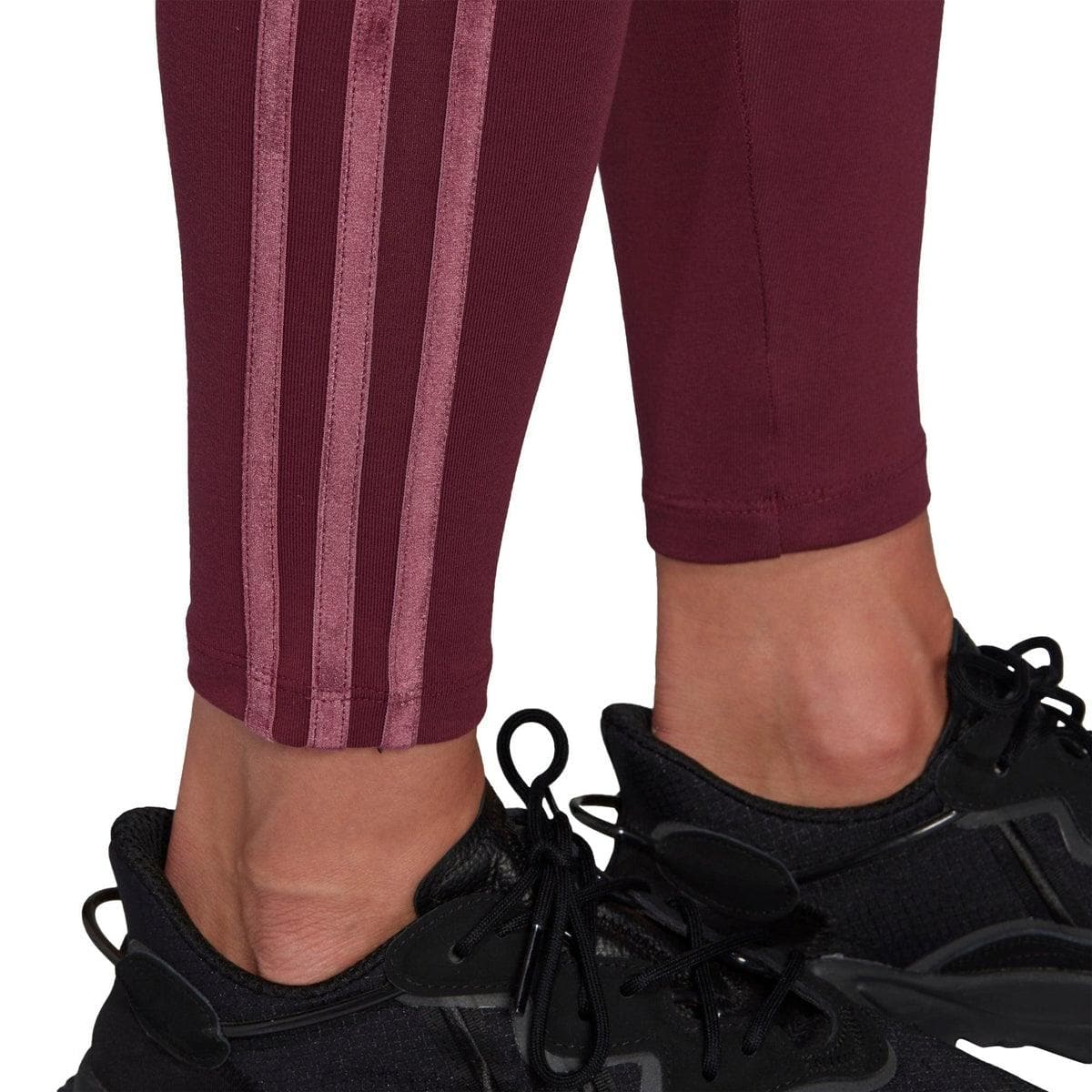 ADIDAS ORIGINALS - Tight with velvet stripes and trefoil rivet - Vittorio Citro Boutique