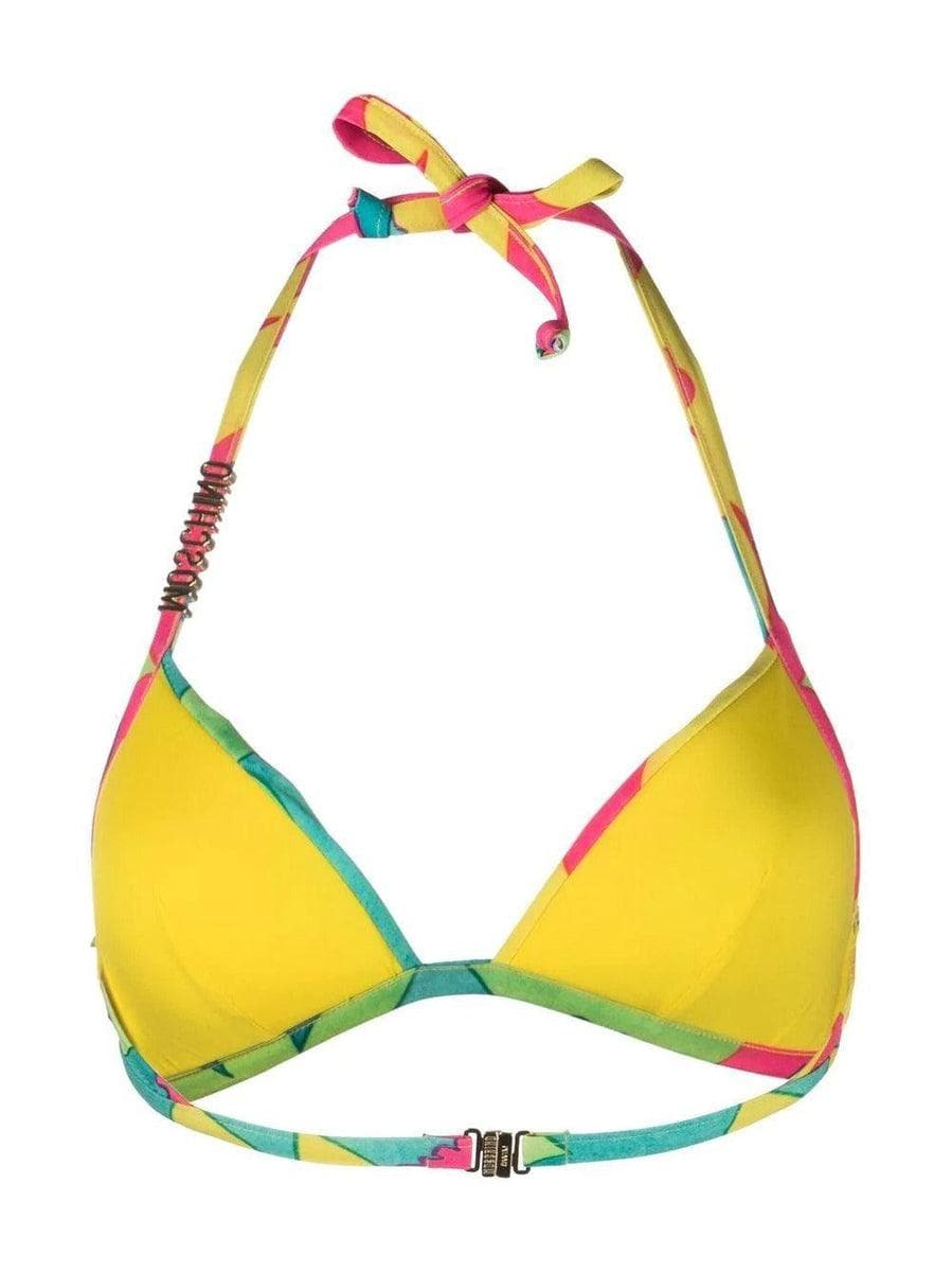 MOSCHINO - Top bikini a fiori - Vittorio Citro Boutique