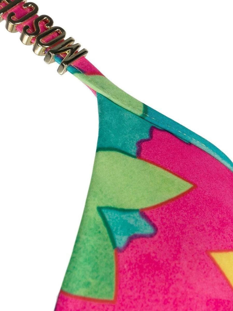 MOSCHINO - Top bikini a fiori - Vittorio Citro Boutique