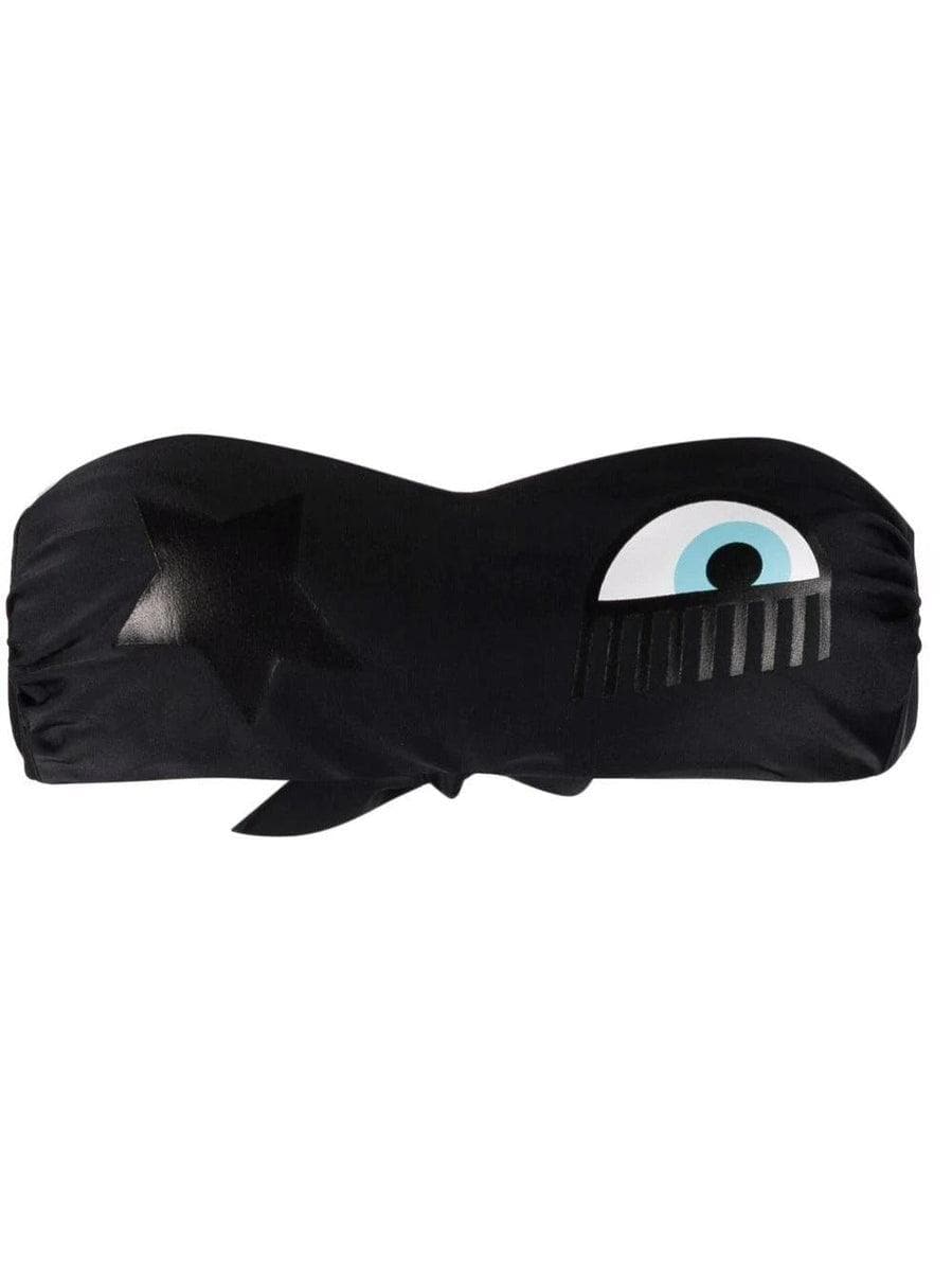 CHIARA FERRAGNI - Top bikini con stampa - Vittorio Citro Boutique