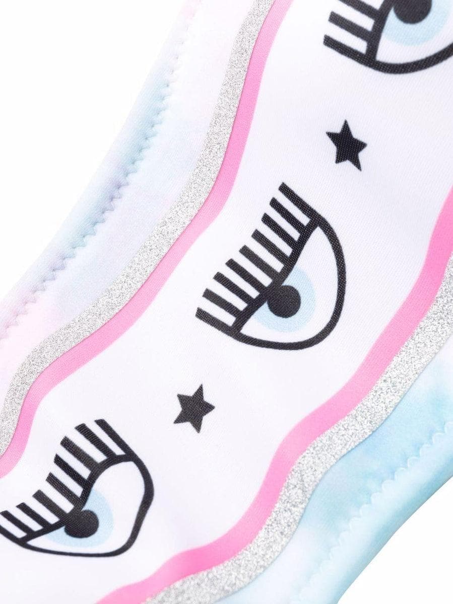 CHIARA FERRAGNI - Top bikini con stampa - Vittorio Citro Boutique