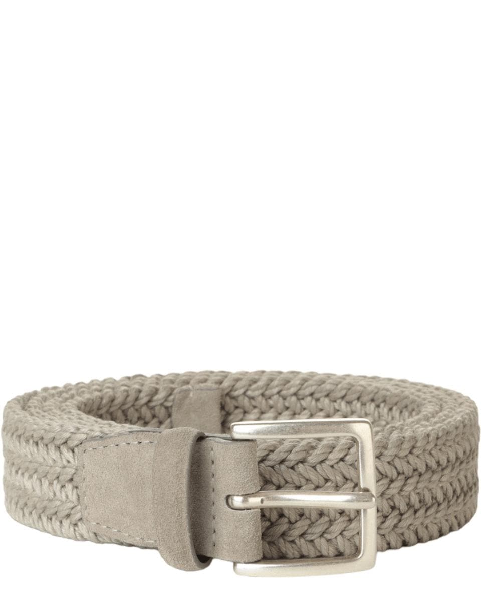 Cintura nature in tessuto e suede - Vittorio Citro Boutique