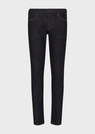 Jeans j06 slim fit in comfort denim con tasca ricamo monogram - Vittorio Citro Boutique
