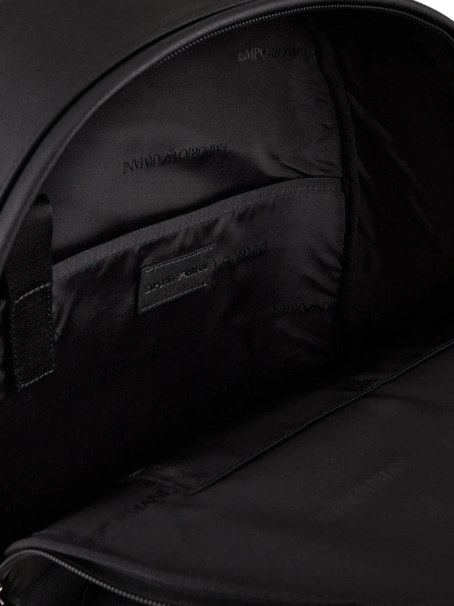 Zaino in pelle rigenerata placchetta aquila - Vittorio Citro Boutique